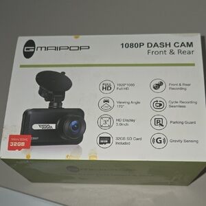 1080P Dash Cam - Black